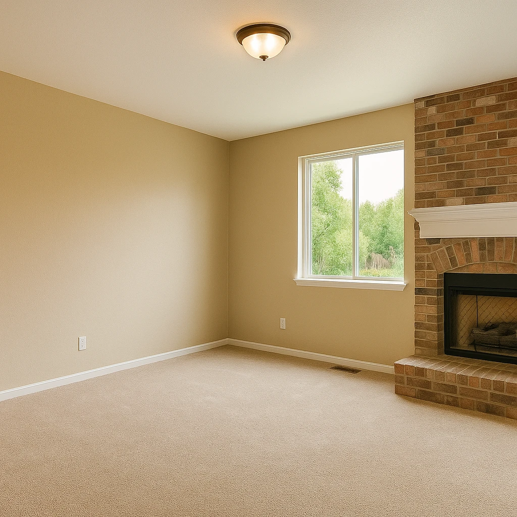 Full Interior Design & Decorating before transformation